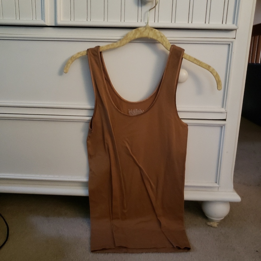 Brown tank top